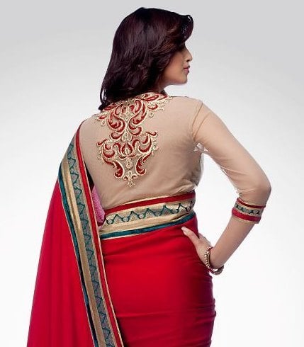 Traditional saree blouses
