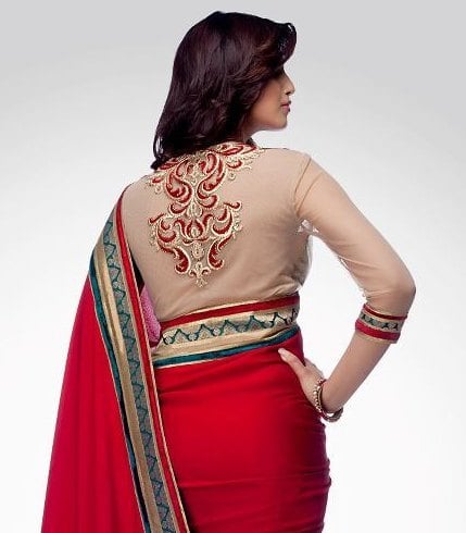 Traditional saree blouses