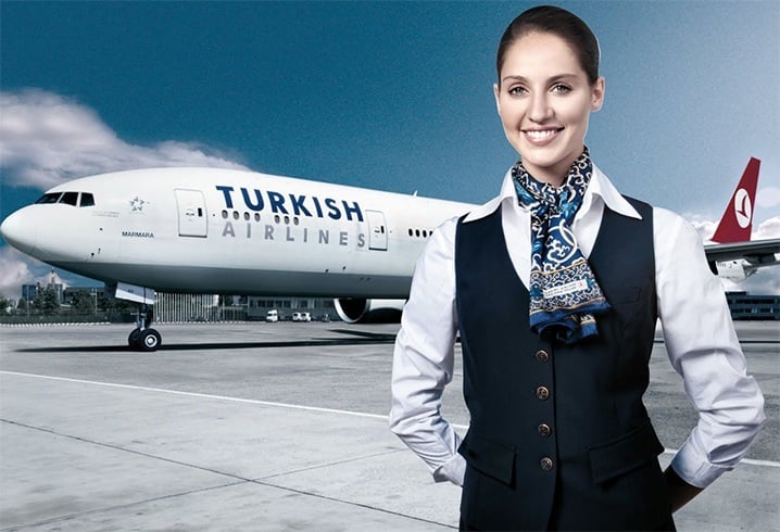 Turkish cabin crew dress