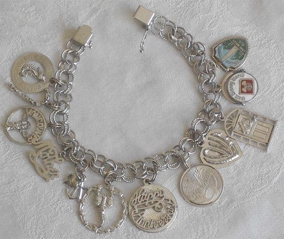 Vintage charm bracelet