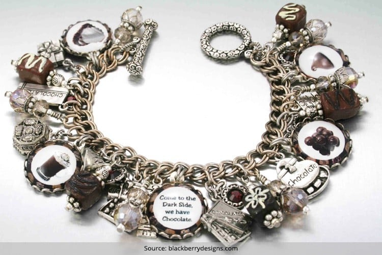 Morning Charm Bracelet - Sterling Silver – Belle Bird Boutique