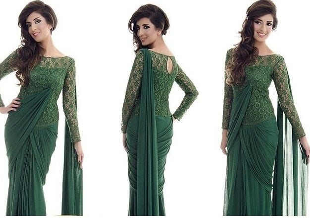 Saree gown hotsell designs 2019