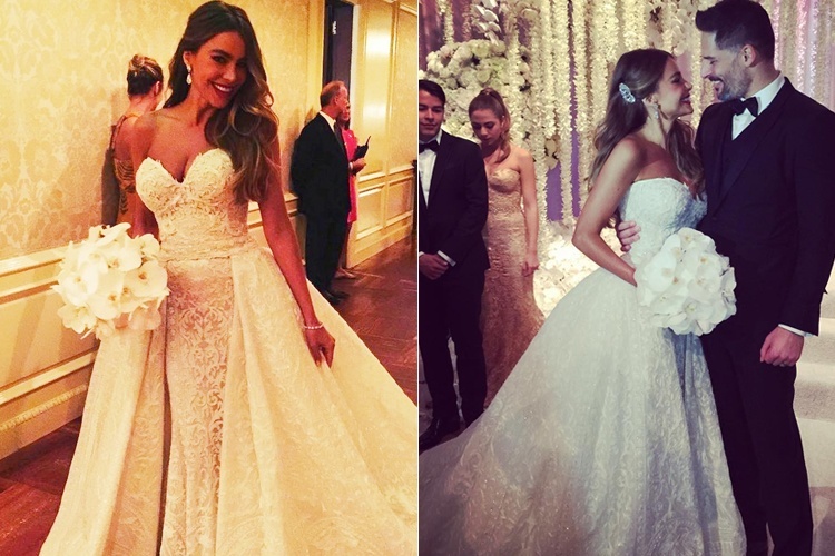 Sofia Vergara Stuns in Zuhair Murad Wedding Dress