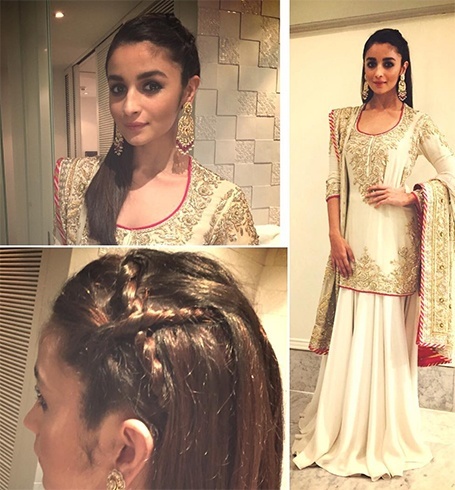 Alia Bhatt at Masaba Gupta Wedding