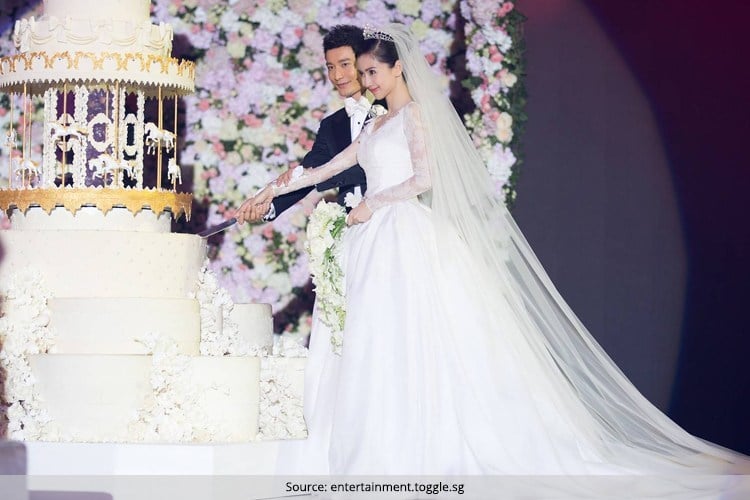 Angelababy Wedding Dress