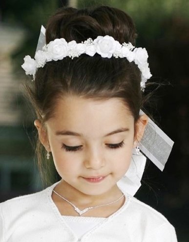 baby big flower headbands