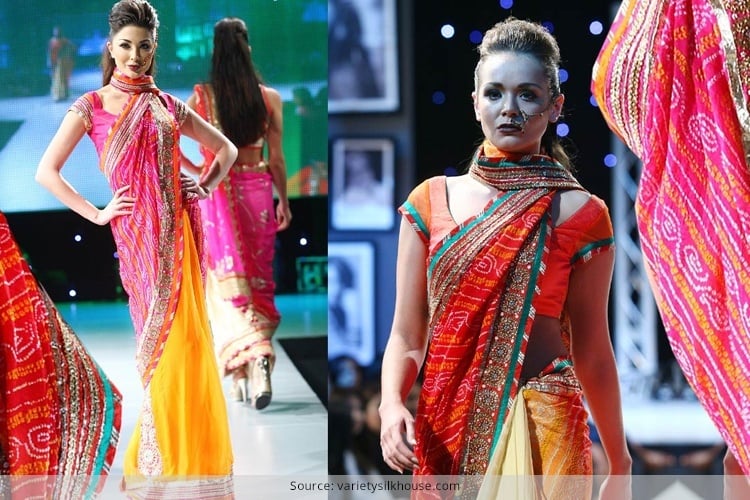 Bandhani Sarees Designs