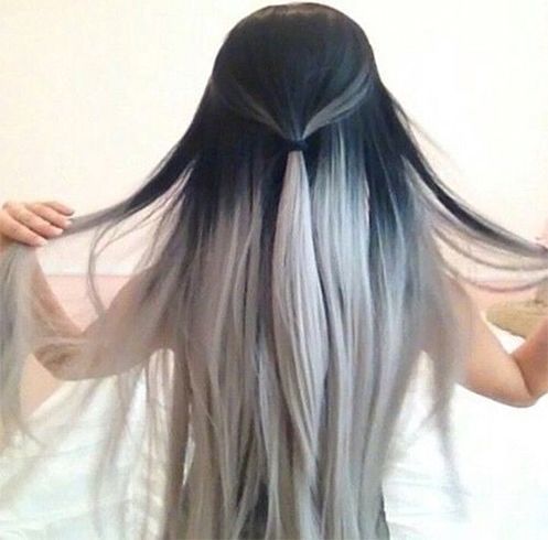 Black And White Hair