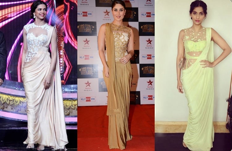 Kareena Kapoor In Saree Gown