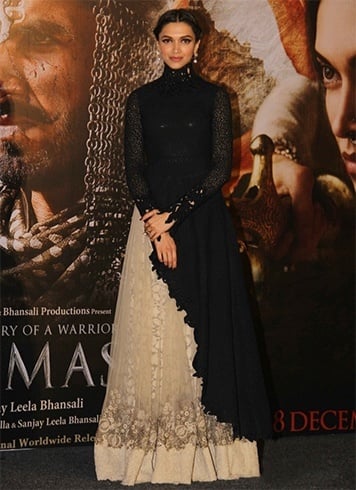 Deepika Padukone in Sabyasachi Mukherjee Couture