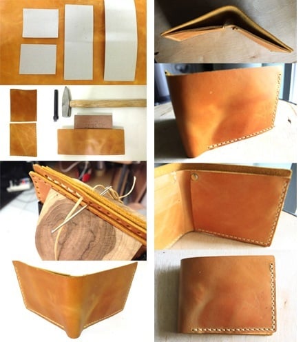 diy leather bag tutorials