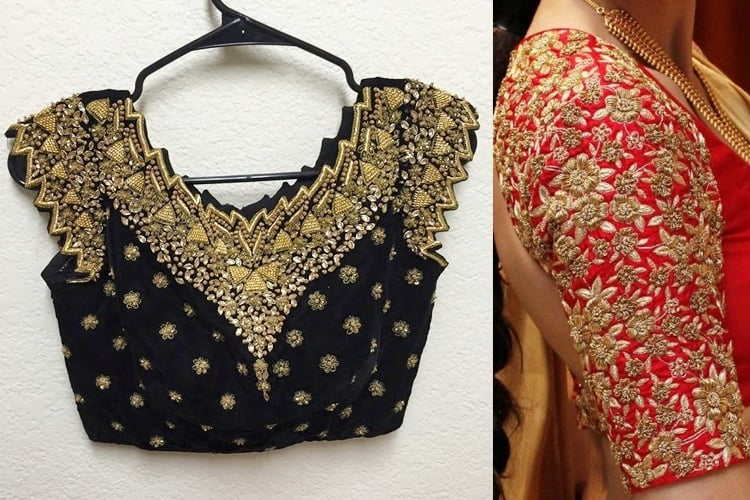 Embroidered Blouse Designs