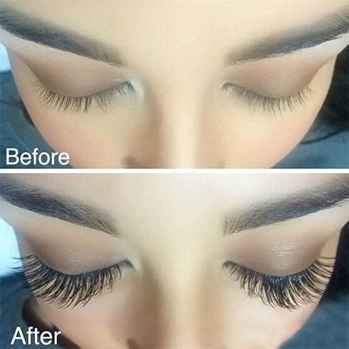 Eyelash extensions