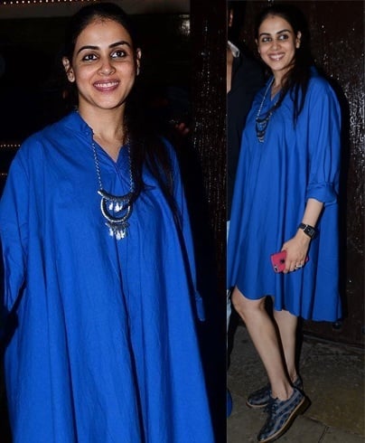 Genelia DSouza at Aaradhya Bachchan birthday bash