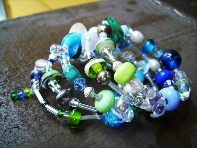 Glass Beads Jewellery Designs