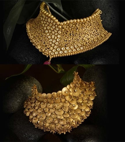 Gold Jewellery Designs For Bride