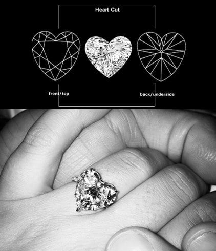 Heart Shaped Diamonds