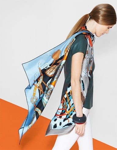 Hermes Scarf Tying Guides