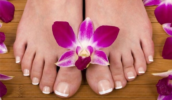 how to do french pedicure