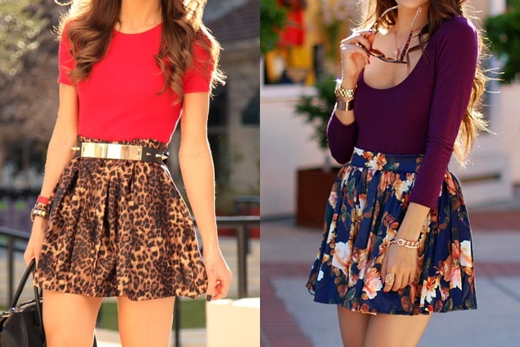 How To Wear A Skater Skirt