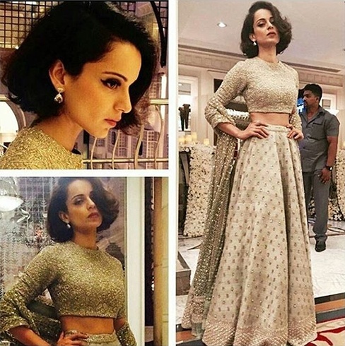 Kangana Ranaut at Masaba Gupta Sangeet