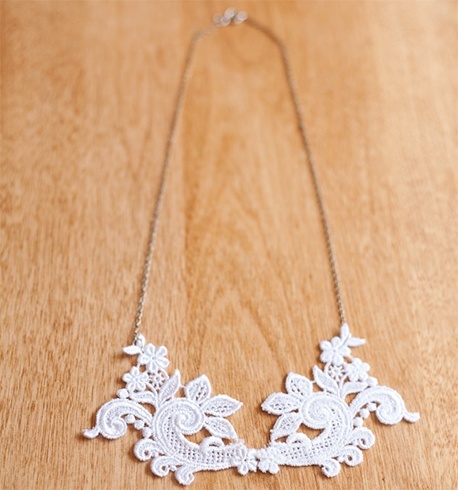 Lace Necklace Designs