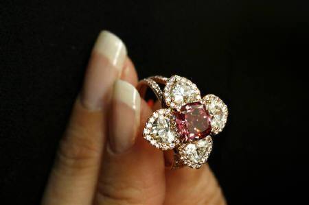 Most expensive red diamond ring