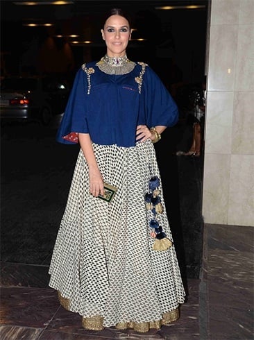 Neha Dupia at Masaba Gupta Wedding Reception