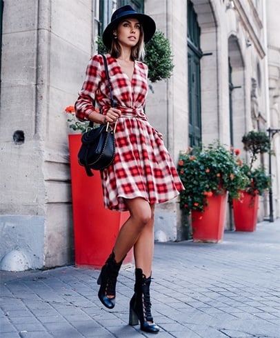 Plaid frocks