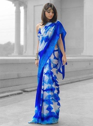 Tie N Dye Saree