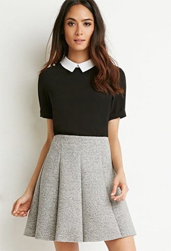 16 Ways To Wear A Skater Skirt This Winter