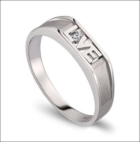 Wedding band promise ring