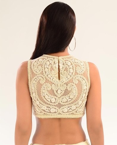 Zardozi embroidered blouses