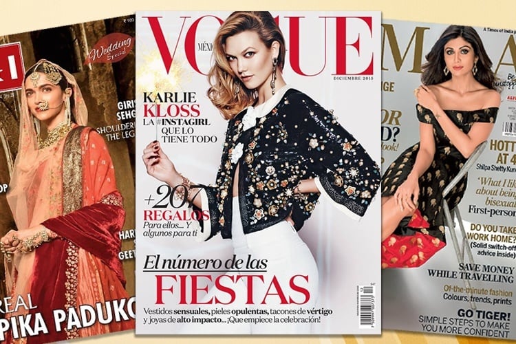 December 2015 magazine covers