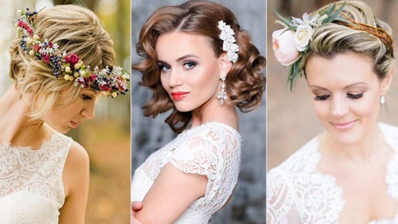 Wedding Hairstyles For Short Hair Brides Tying The Knot This Winter