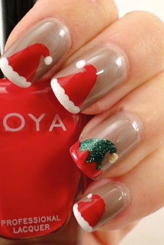 Creative Christmas Nail Designs