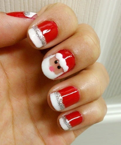 Creative Christmas Nailart Designs