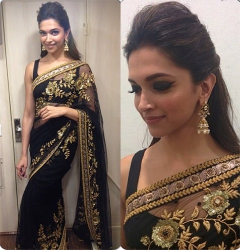 Deepika Padukone Sabyasachi Mukherjee saree