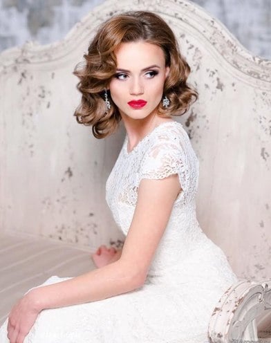 Famous Wedding Hairstyles for Short Hair