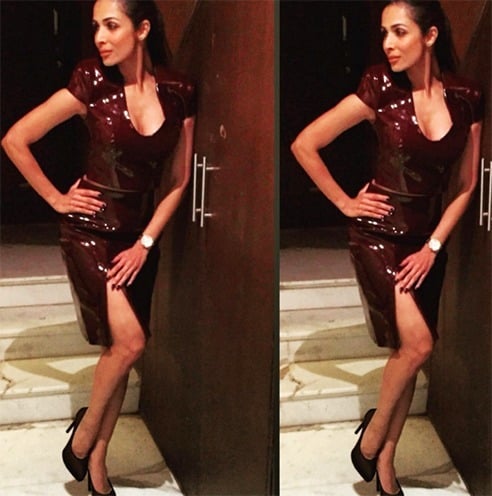 Malaika Arora Khan Wears Latex