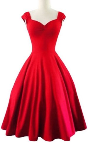 Red christmas dress