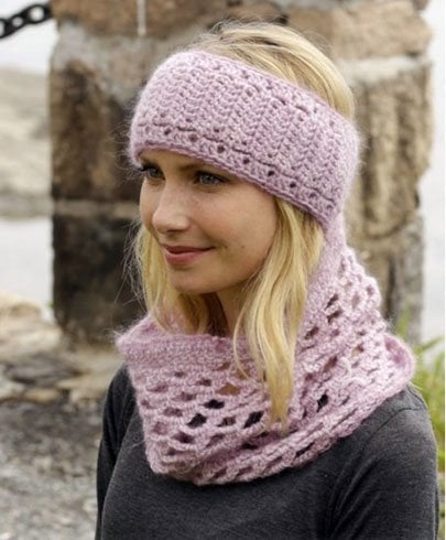 Scarf with head band