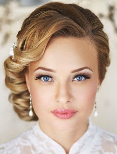 Short Wedding Hairstyles for womens