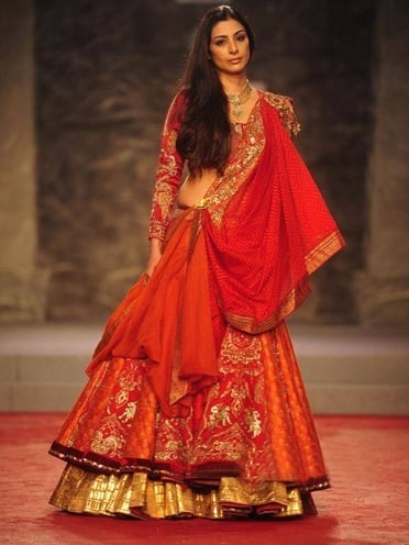 Tabu In Anju Modi Lehenga Choli