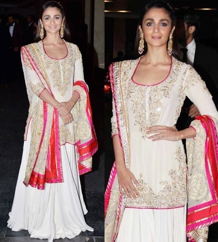 Alia Bhatt in Abu Jani and Sandeep Khosla