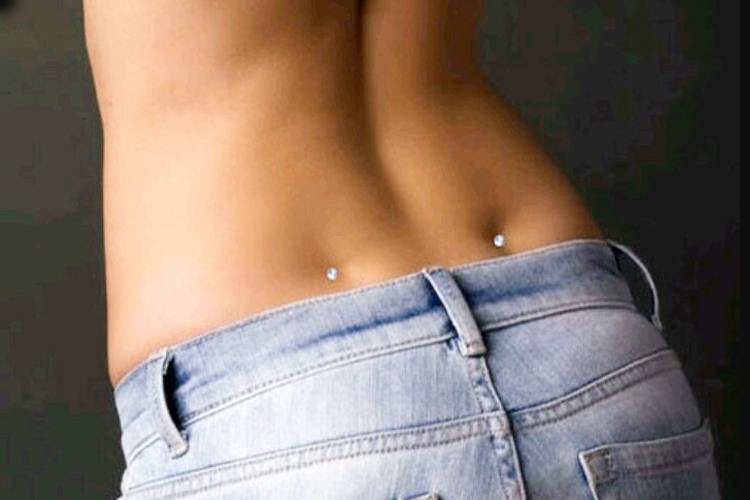 back dimple piercing