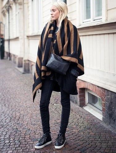 best ways to wear winter scarves