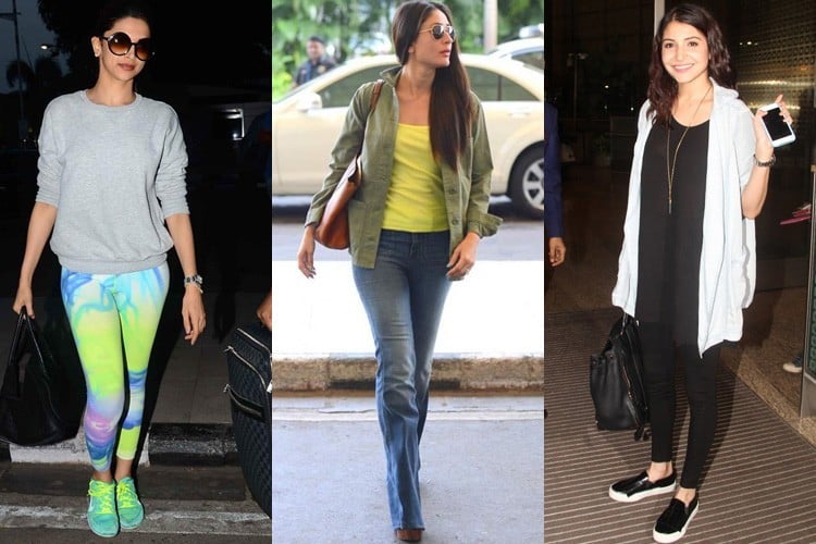 Bollywood Celebrities Airport Fashion