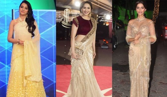 Celebs in Tarun Tahiliani Outfits