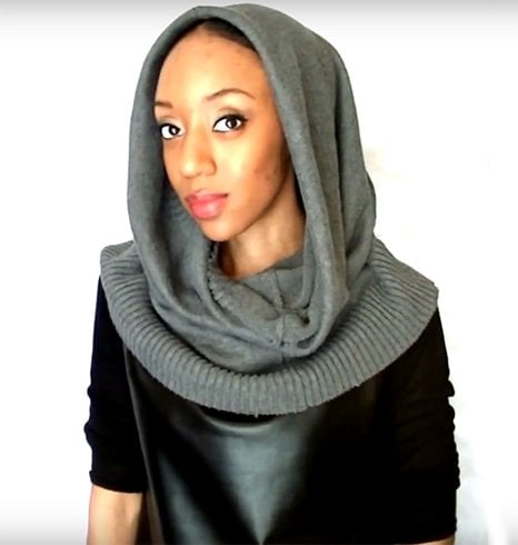 Hooded Infinity Scarf Pattern